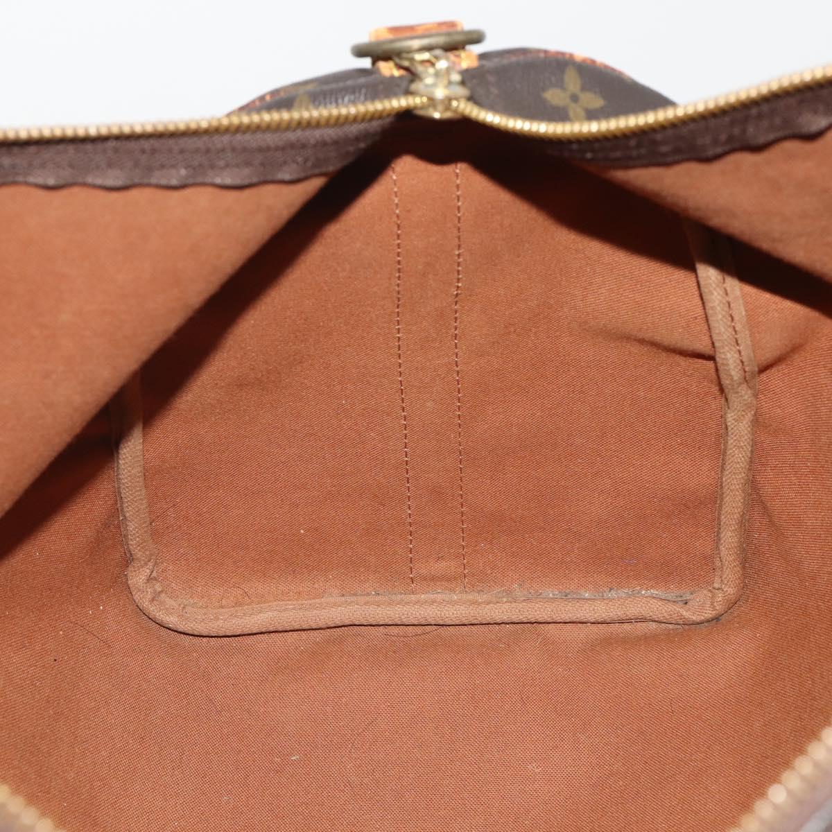 LOUIS VUITTON Monogram Keepall Bandouliere 45 Boston Bag M41418 LV Auth bs36988