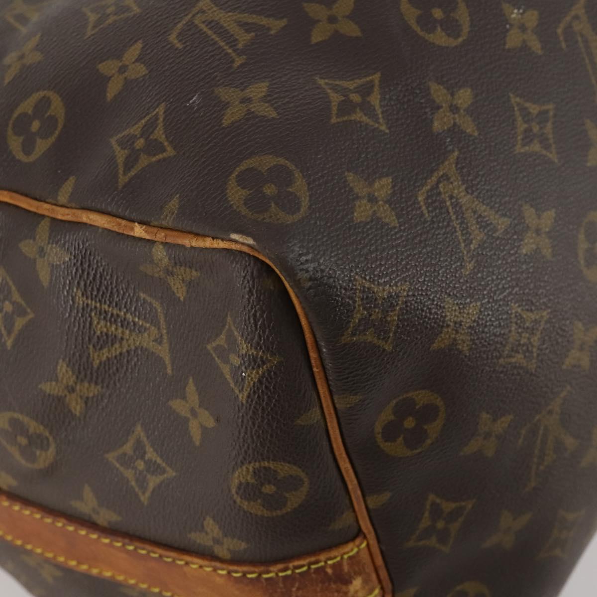 LOUIS VUITTON Monogram Keepall Bandouliere 50 Boston Bag M41416 LV Auth bs36989