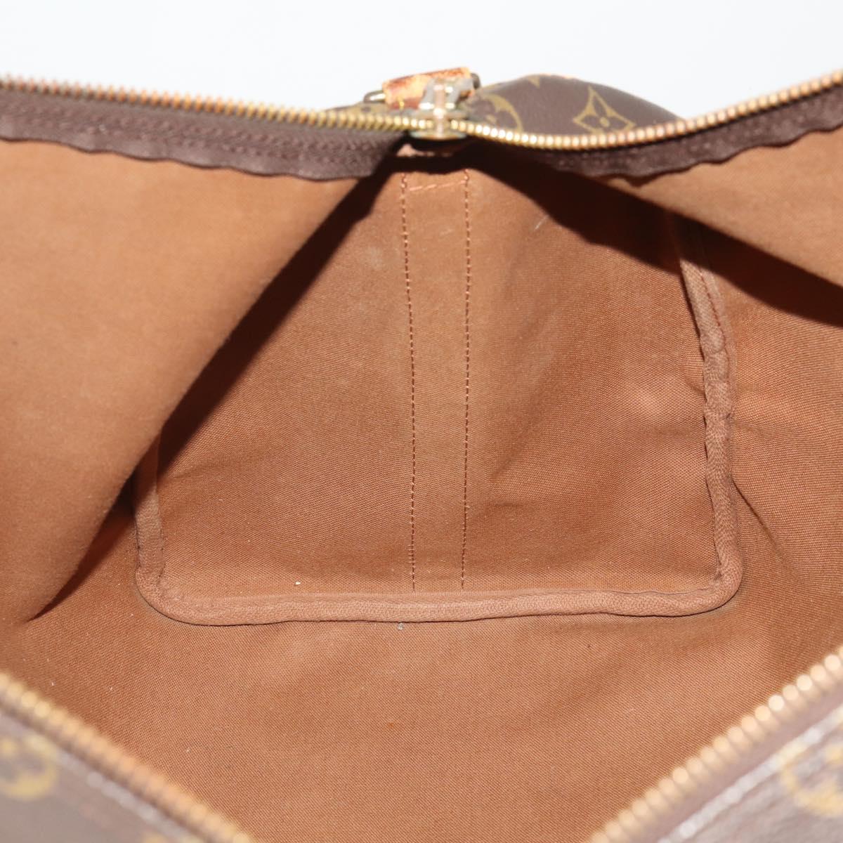 LOUIS VUITTON Monogram Keepall Bandouliere 50 Boston Bag M41416 LV Auth bs36989