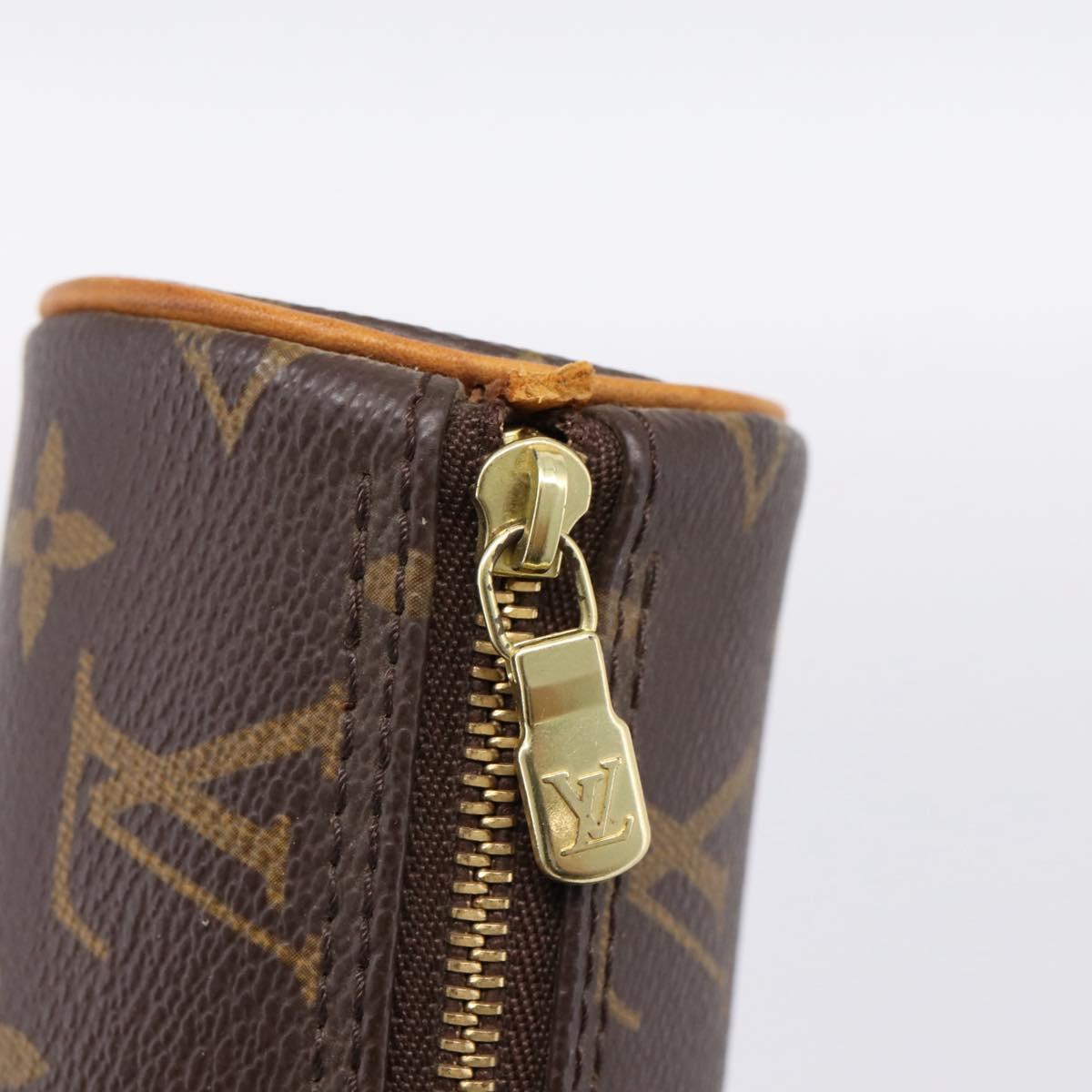 LOUIS VUITTON Monogram Papillon Pouch LV Auth bs36990