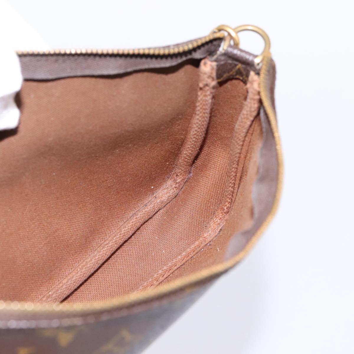 LOUIS VUITTON Monogram Pochette Accessoires Pouch M51980 LV Auth bs36991