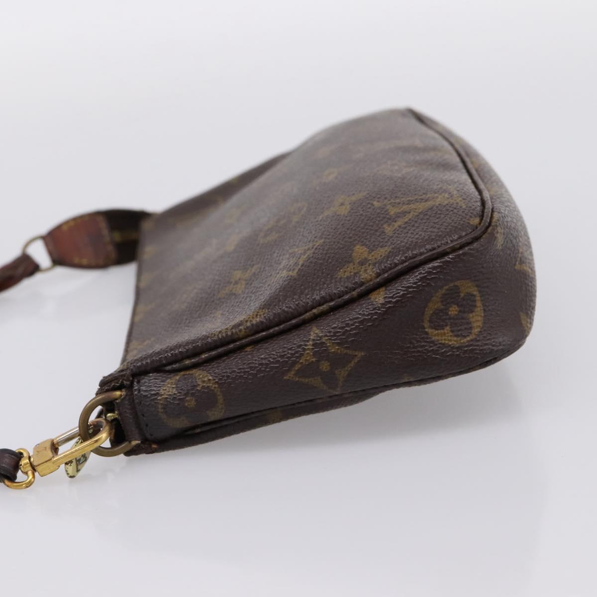 LOUIS VUITTON Monogram Pochette Accessoires Pouch M51980 LV Auth bs36991