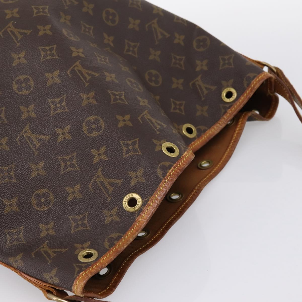 LOUIS VUITTON Monogram Noe Shoulder Bag M42224 LV Auth bs36993