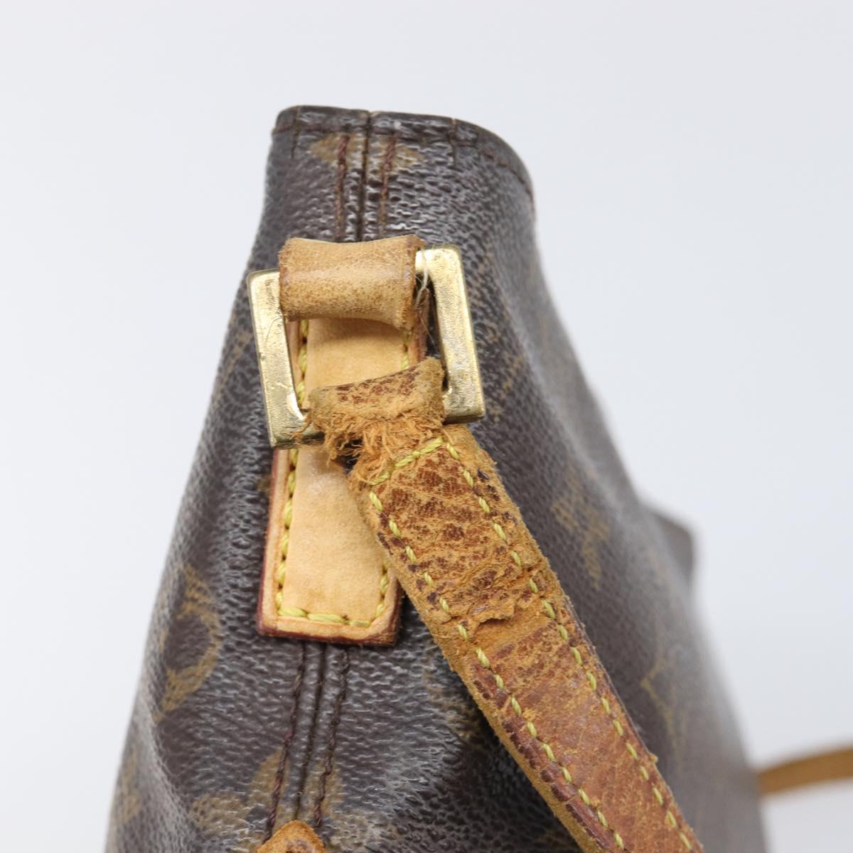 LOUIS VUITTON Monogram Trotteur Shoulder Bag M51240 LV Auth bs36994