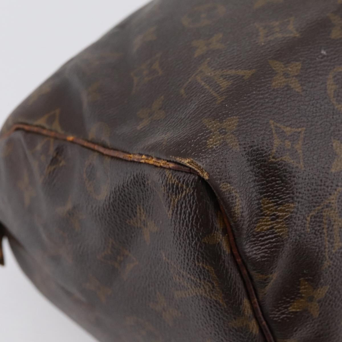 LOUIS VUITTON Monogram Speedy 30 Hand Bag M41526 LV Auth bs36999