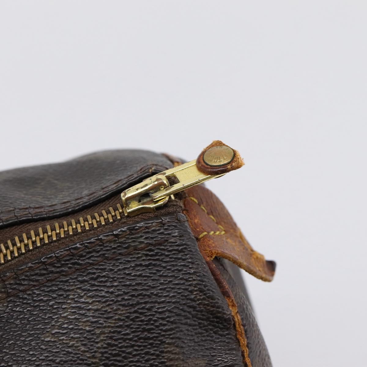 LOUIS VUITTON Monogram Speedy 30 Hand Bag M41526 LV Auth bs36999