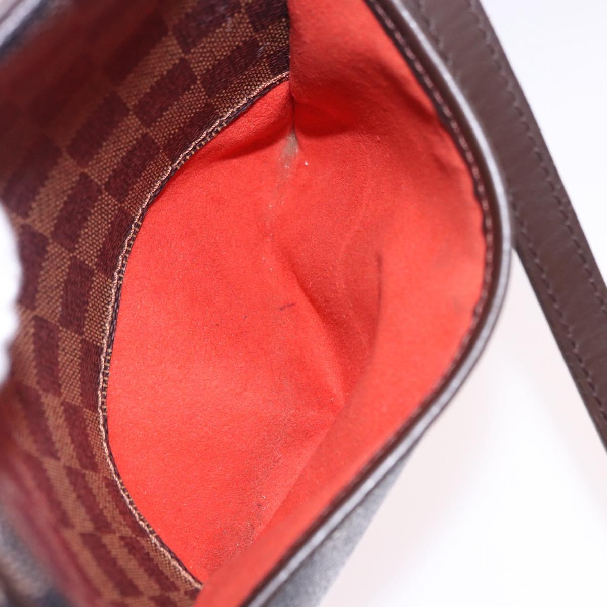 LOUIS VUITTON Damier Ebene Ipanema PM Shoulder Bag N51294 LV Auth bs37007