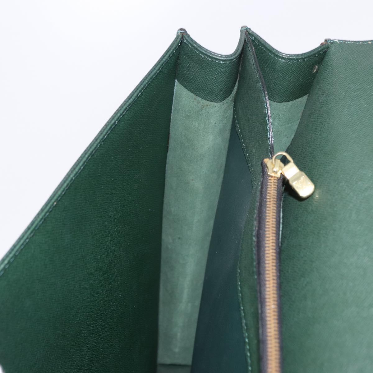 LOUIS VUITTON Taiga Tashkent Business Bag Epicea M30084 LV Auth bs37009