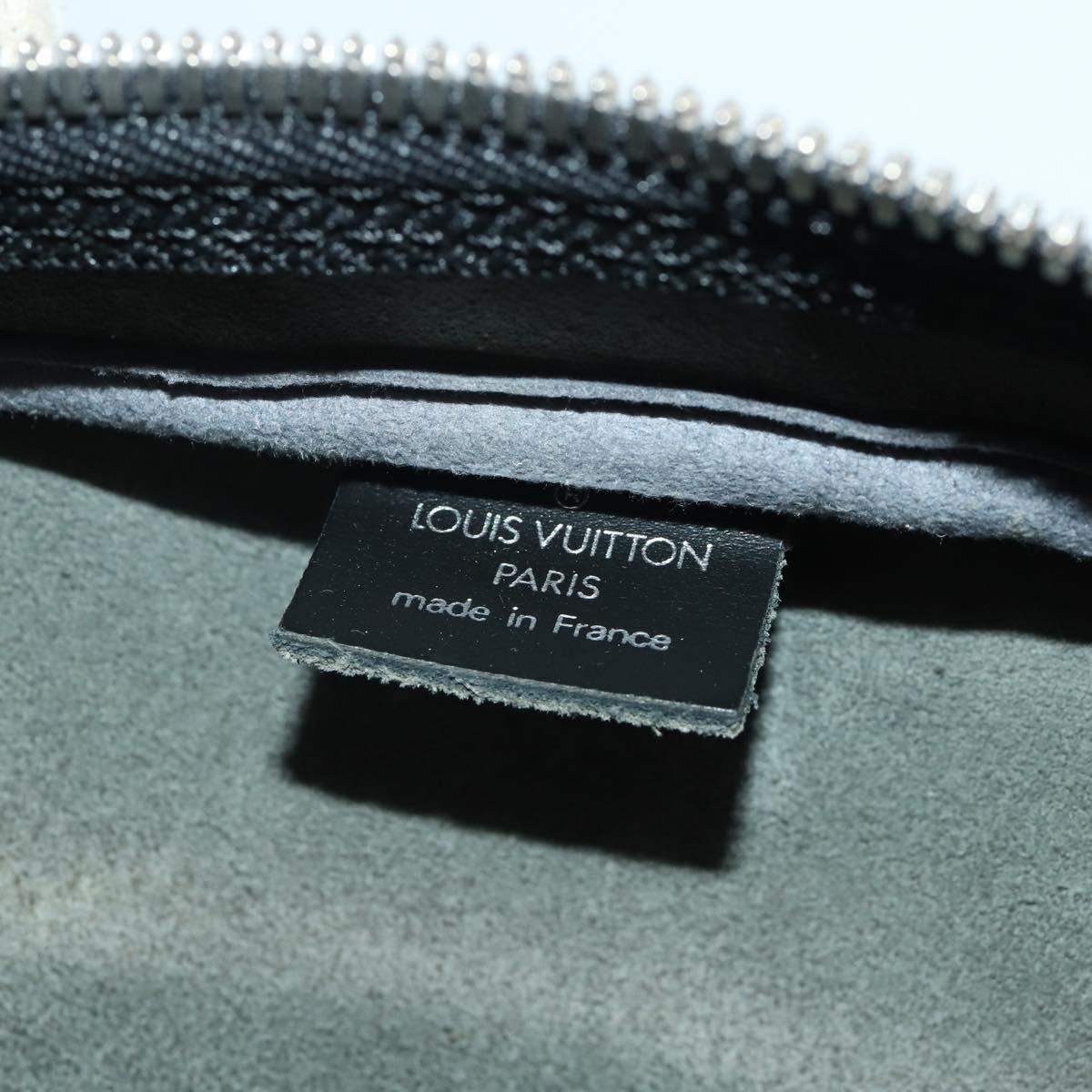 LOUIS VUITTON Taiga Kendall PM Boston Bag Ardoise M30122 LV Auth bs37010