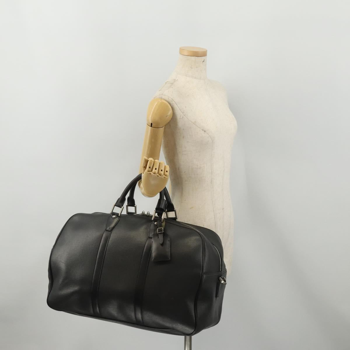 LOUIS VUITTON Taiga Kendall PM Boston Bag Ardoise M30122 LV Auth bs37010
