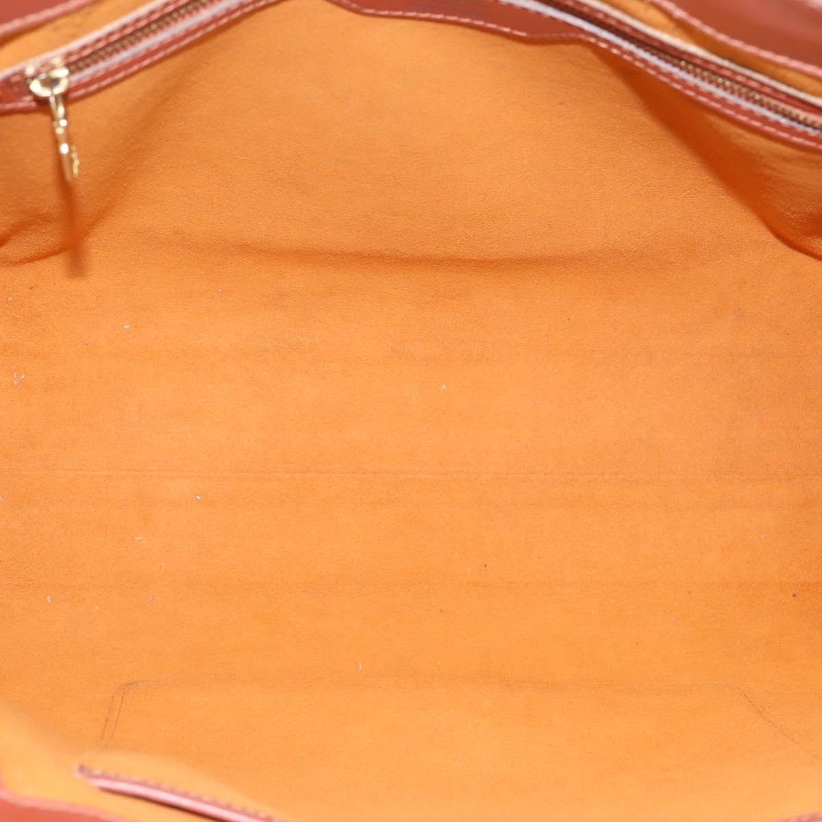 LOUIS VUITTON Epi Duplex Shoulder Bag Brown M52423 LV Auth bs37011