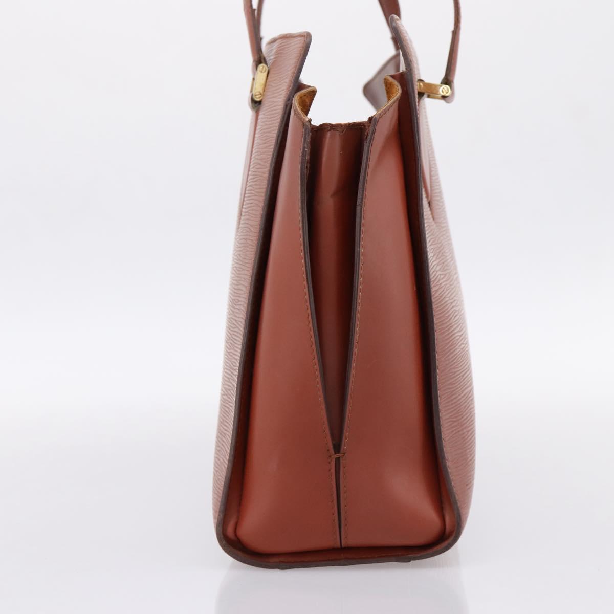 LOUIS VUITTON Epi Duplex Shoulder Bag Brown M52423 LV Auth bs37011