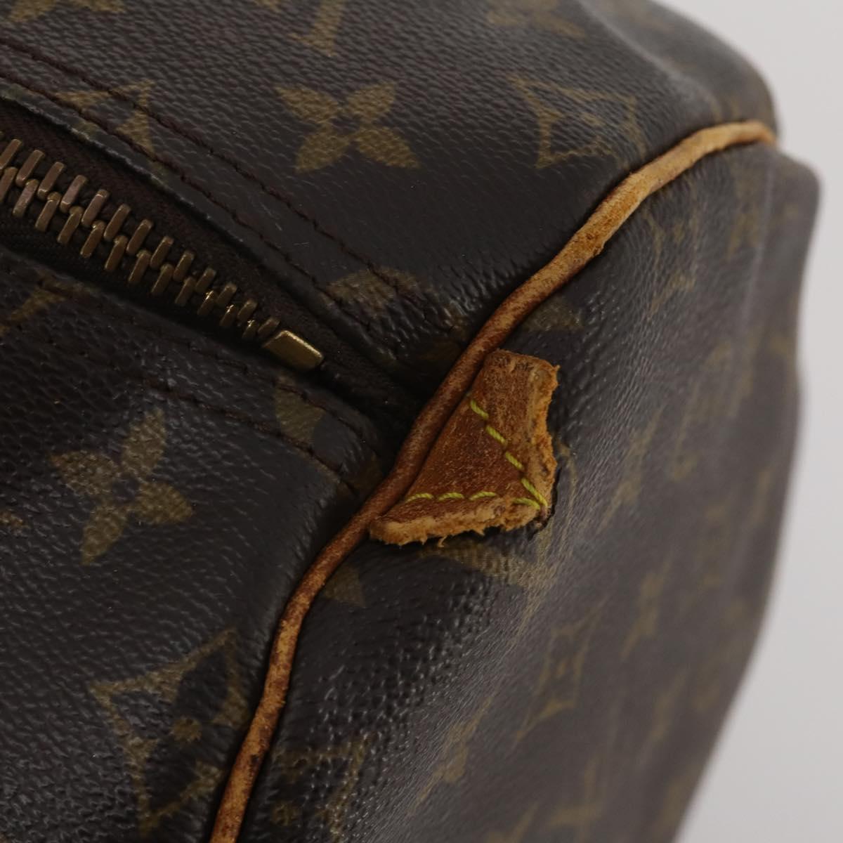 LOUIS VUITTON Monogram Keepall 55 Boston Bag M41424 LV Auth bs37033