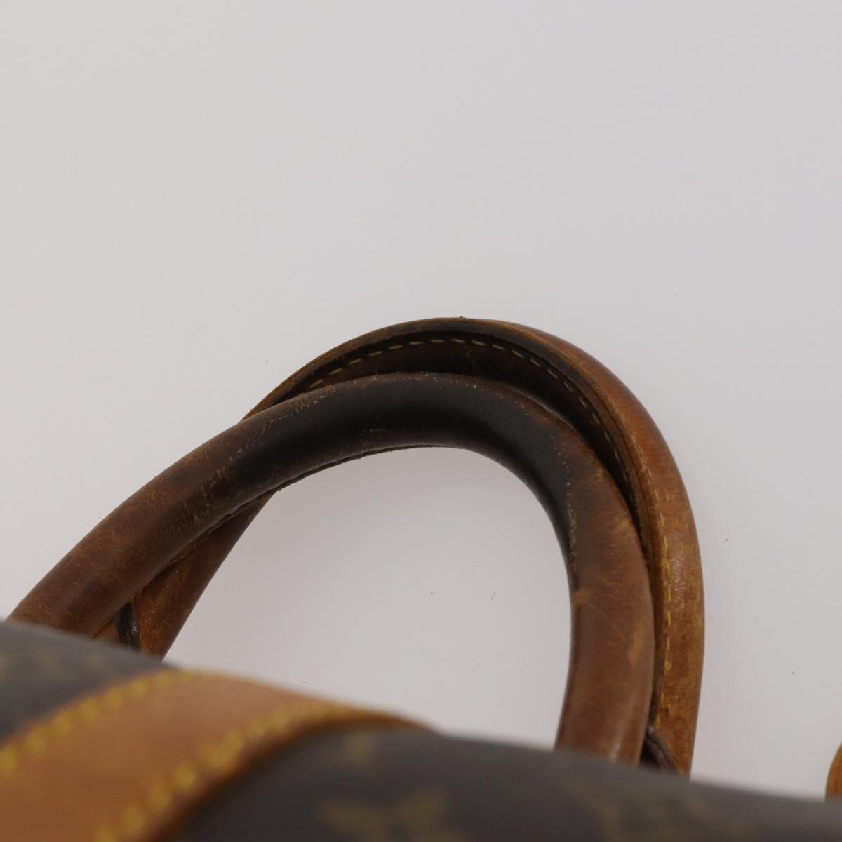 LOUIS VUITTON Monogram Keepall 55 Boston Bag M41424 LV Auth bs37033