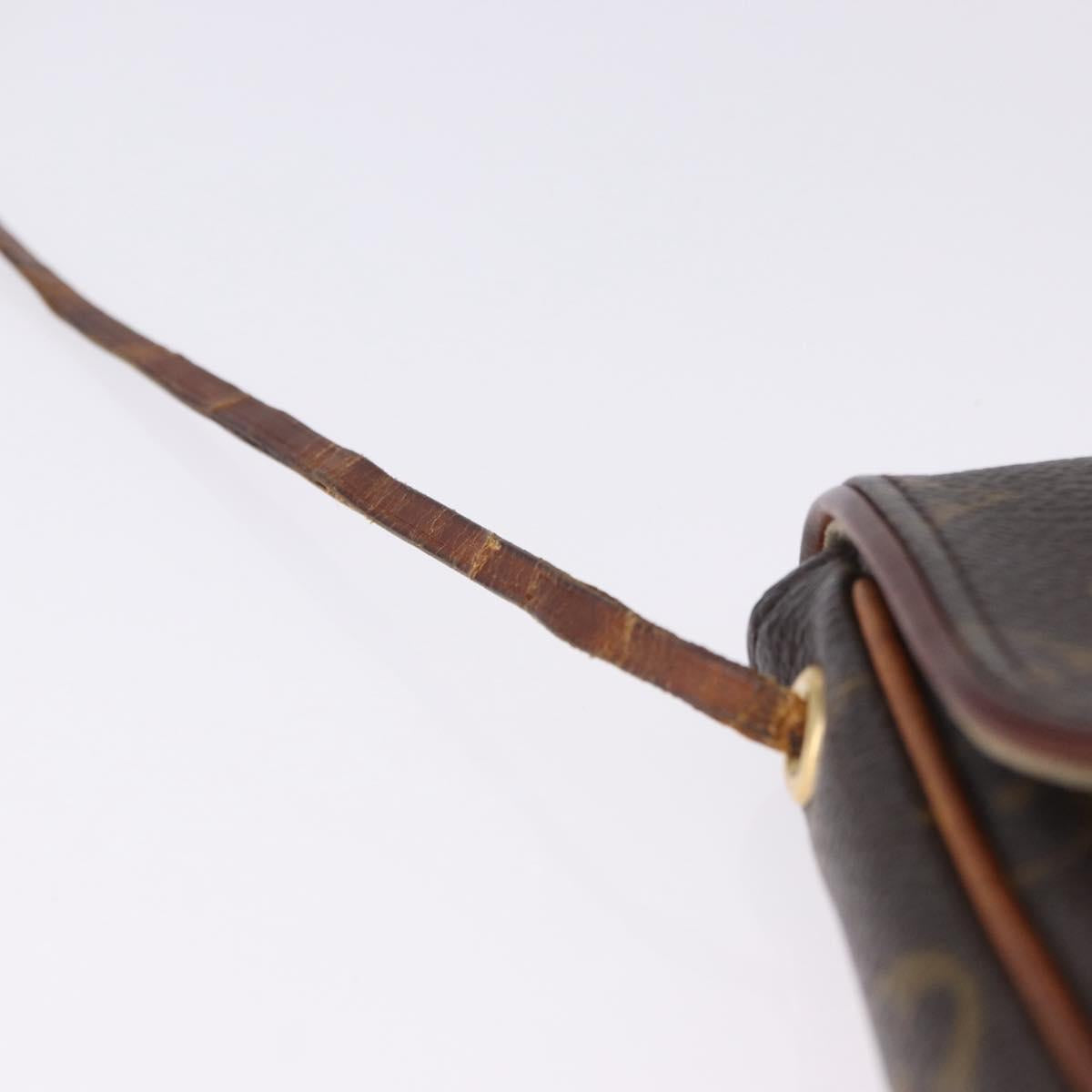 LOUIS VUITTON Monogram Pochette Cancun Shoulder Bag M60018 LV Auth bs37034