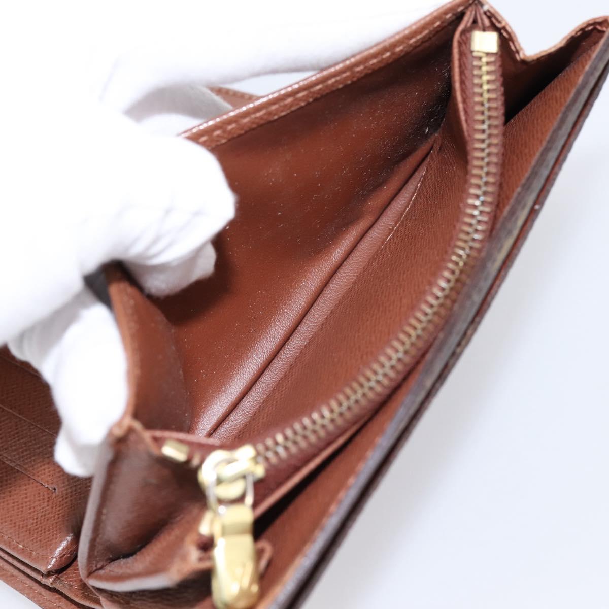 LOUIS VUITTON Monogram Portefeuille Alexandra Trifold Wallet M60047 Auth bs37037