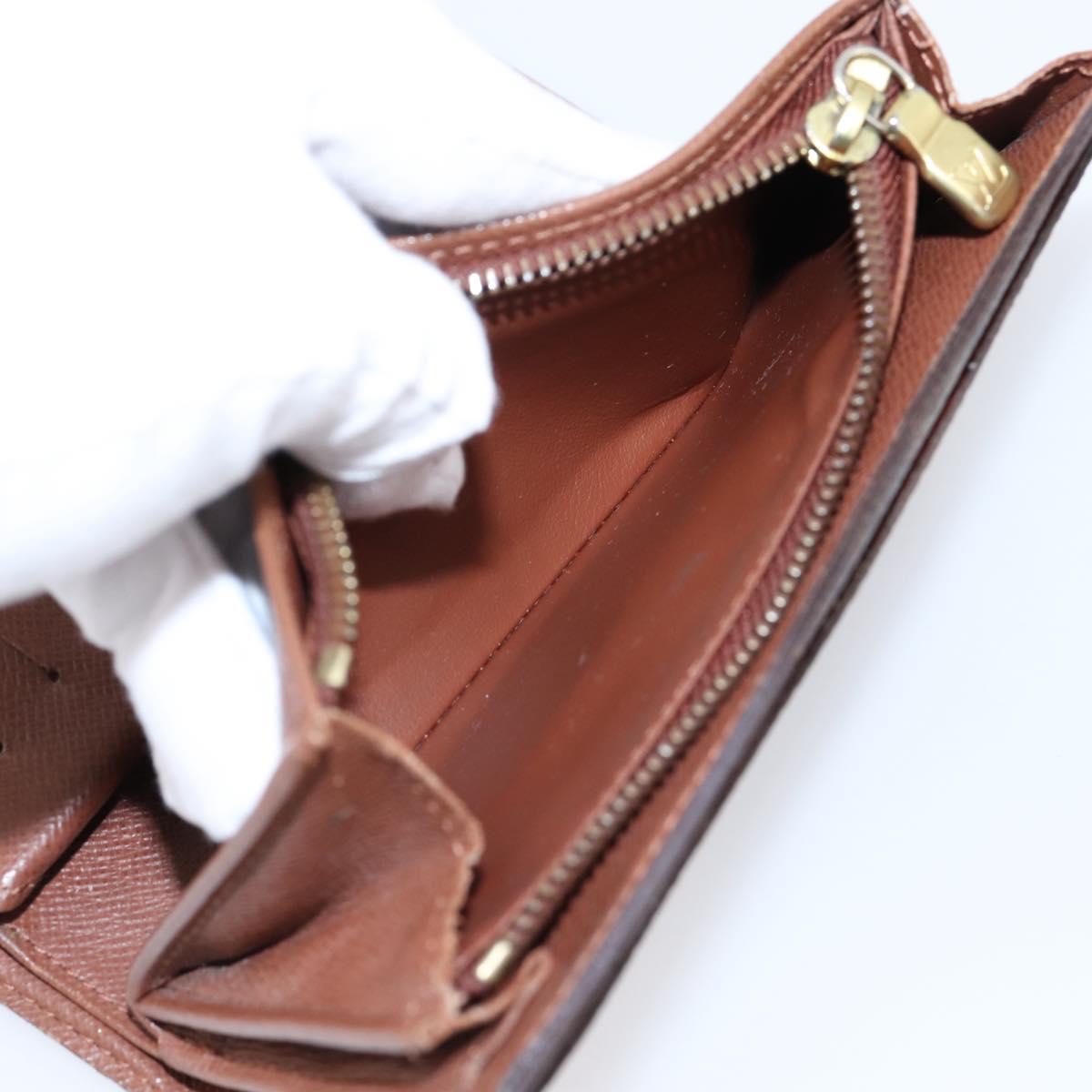 LOUIS VUITTON Monogram Portefeuille Alexandra Trifold Wallet M60047 Auth bs37037