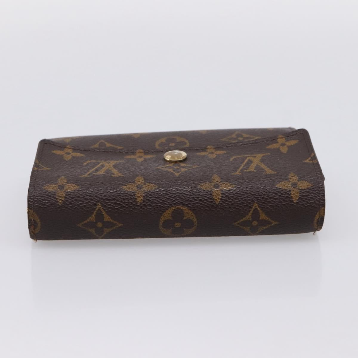 LOUIS VUITTON Monogram Portefeuille Alexandra Trifold Wallet M60047 Auth bs37037