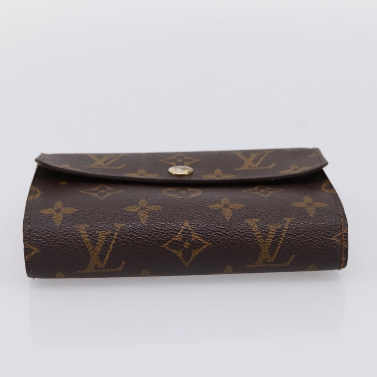 LOUIS VUITTON Monogram Portefeuille Alexandra Trifold Wallet M60047 Auth bs37037