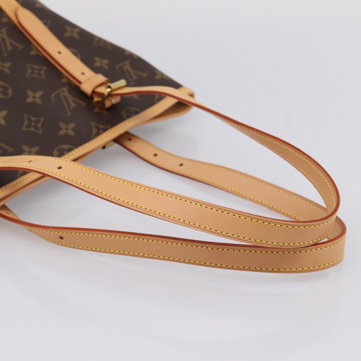 LOUIS VUITTON Monogram Bucket GM Shoulder Bag M42236 LV Auth bs37057