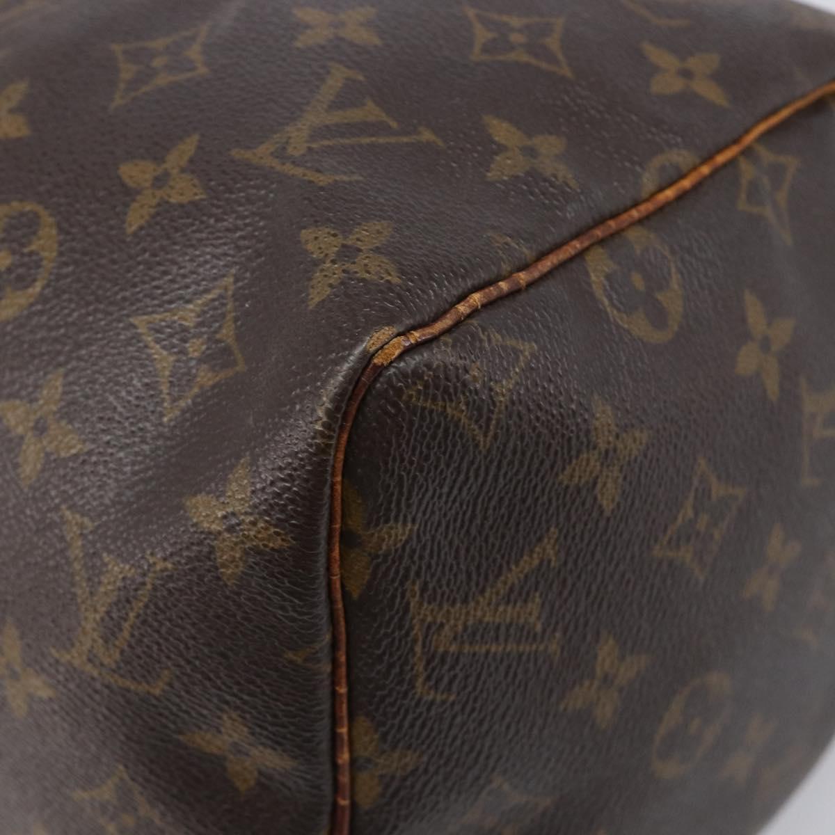 LOUIS VUITTON Monogram Speedy 30 Hand Bag M41526 LV Auth bs37059