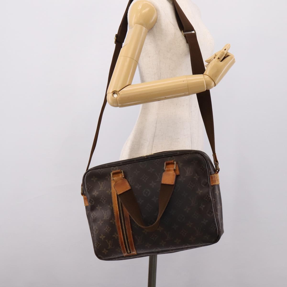 LOUIS VUITTON Monogram Sac Bosphore Hand Bag M40043 LV Auth bs37060