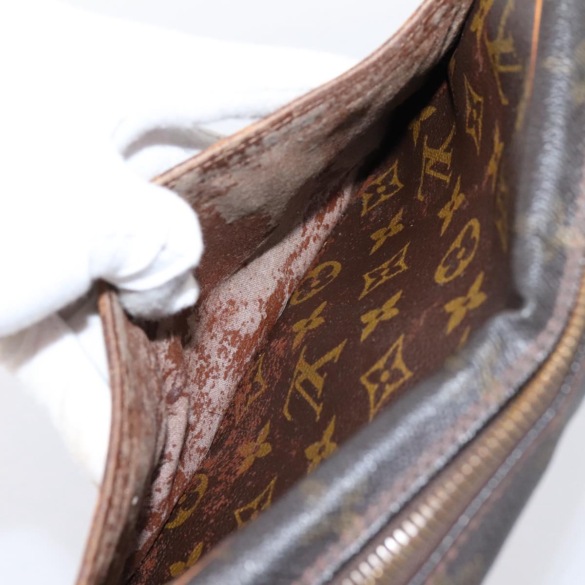 LOUIS VUITTON Monogram Jeune Fille MM Shoulder Bag M51226 LV Auth bs37072