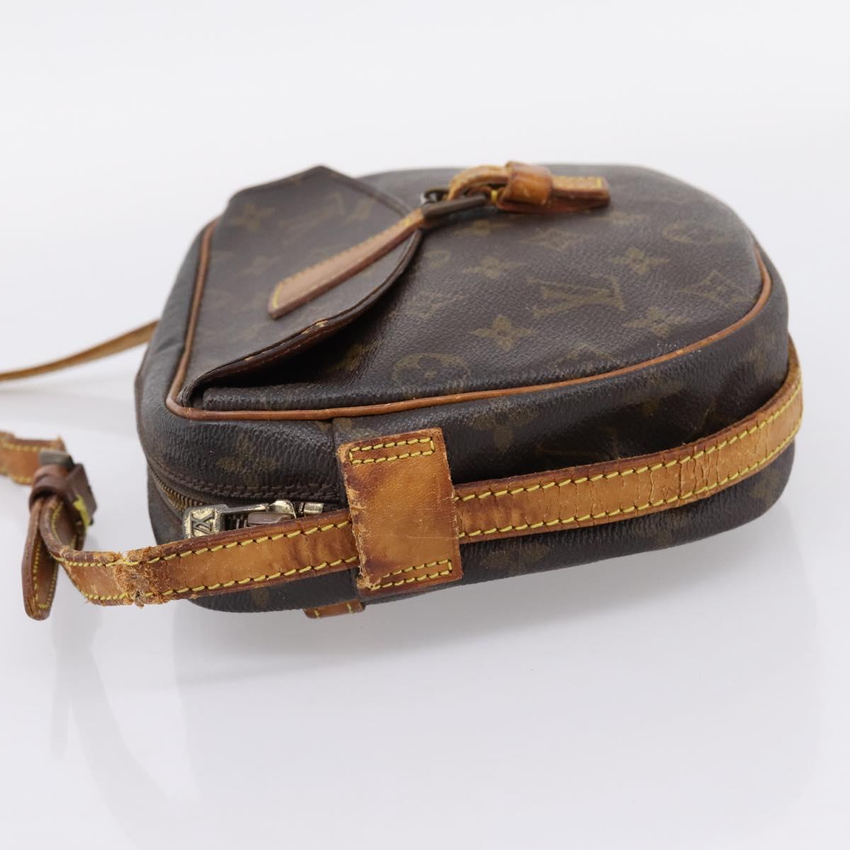 LOUIS VUITTON Monogram Jeune Fille MM Shoulder Bag M51226 LV Auth bs37072