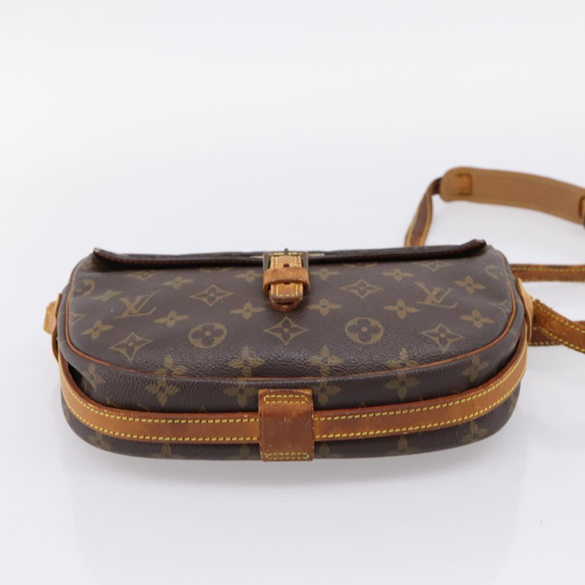 LOUIS VUITTON Monogram Jeune Fille MM Shoulder Bag M51226 LV Auth bs37088