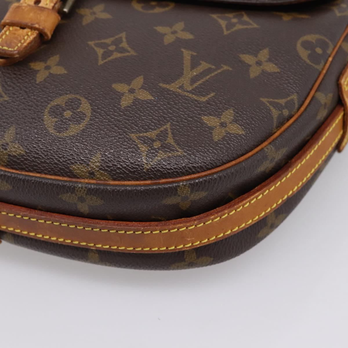 LOUIS VUITTON Monogram Jeune Fille MM Shoulder Bag M51226 LV Auth bs37088