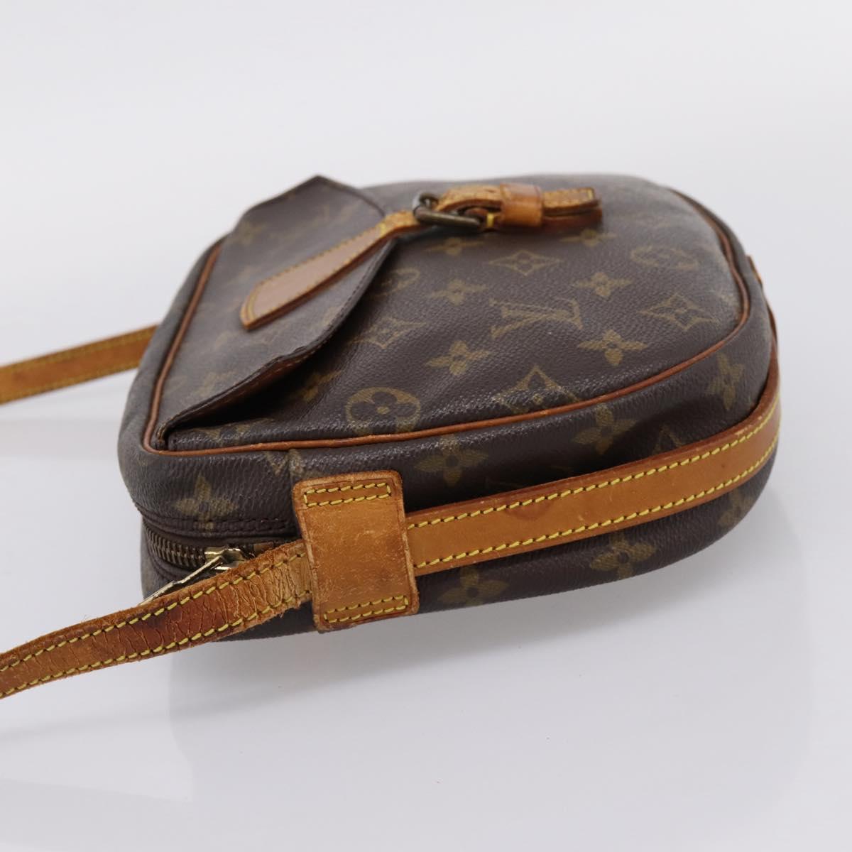 LOUIS VUITTON Monogram Jeune Fille MM Shoulder Bag M51226 LV Auth bs37088
