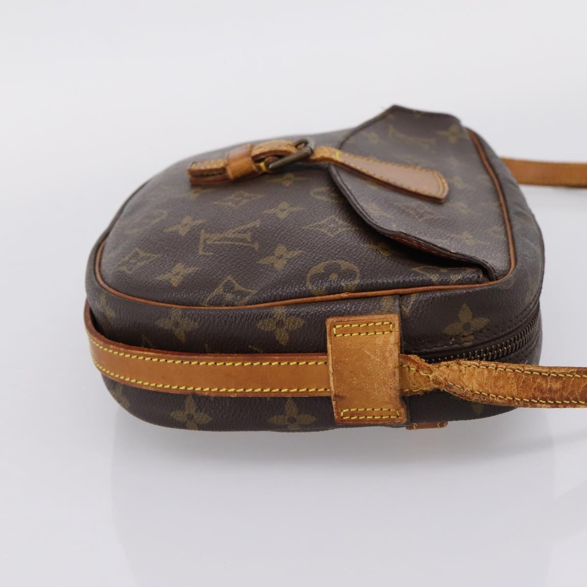 LOUIS VUITTON Monogram Jeune Fille MM Shoulder Bag M51226 LV Auth bs37088