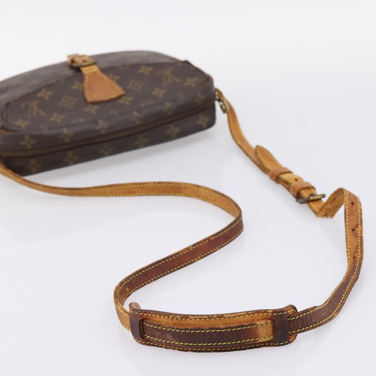 LOUIS VUITTON Monogram Jeune Fille MM Shoulder Bag M51226 LV Auth bs37088
