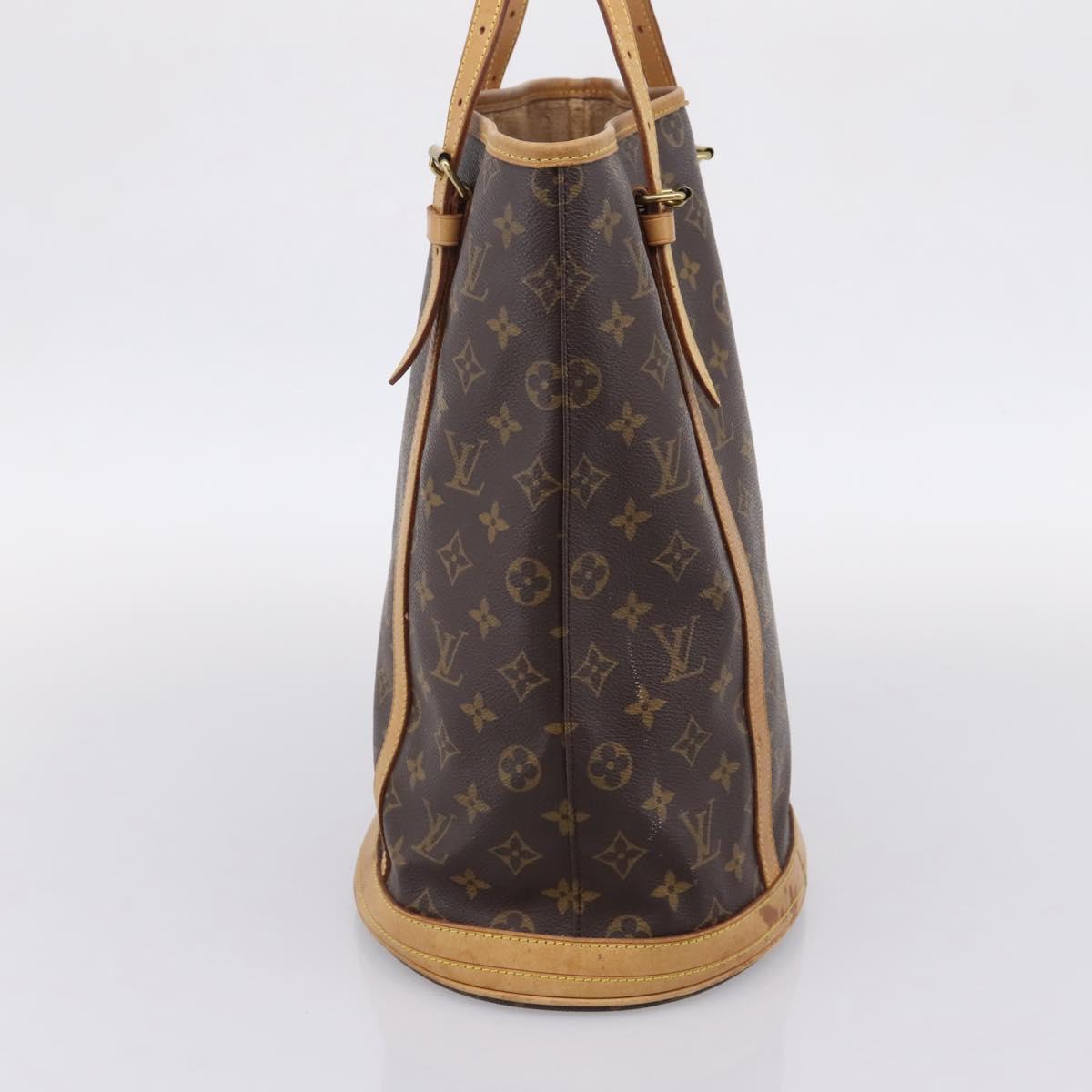 LOUIS VUITTON Monogram Bucket GM Shoulder Bag M42236 LV Auth bs37090