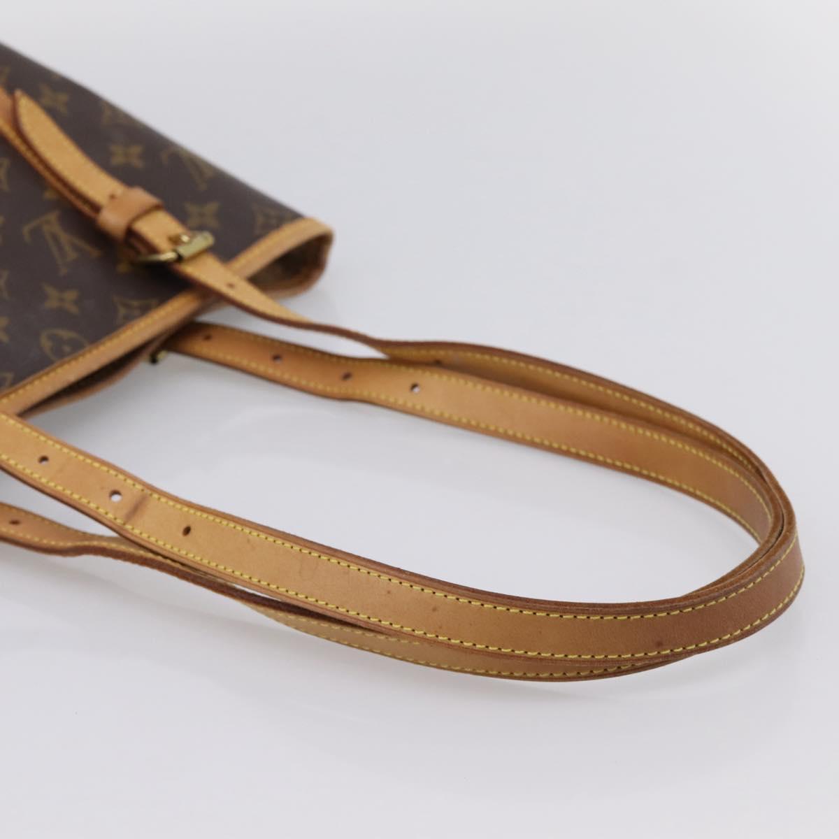LOUIS VUITTON Monogram Bucket GM Shoulder Bag M42236 LV Auth bs37090