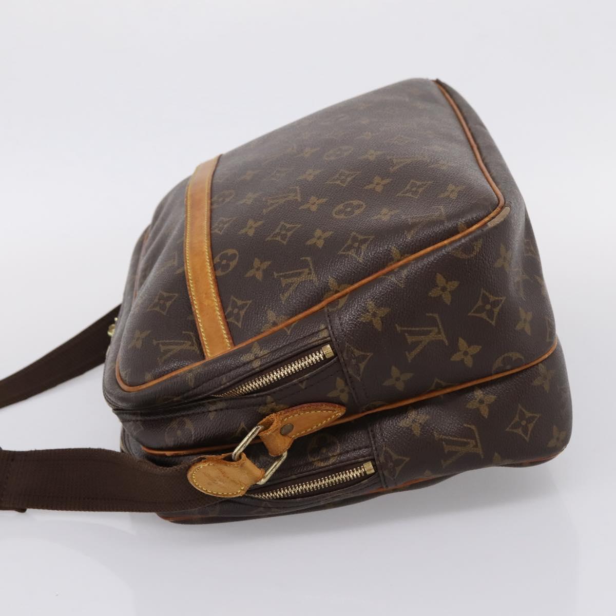 LOUIS VUITTON Monogram Reporter GM Shoulder Bag M45252 LV Auth bs37112