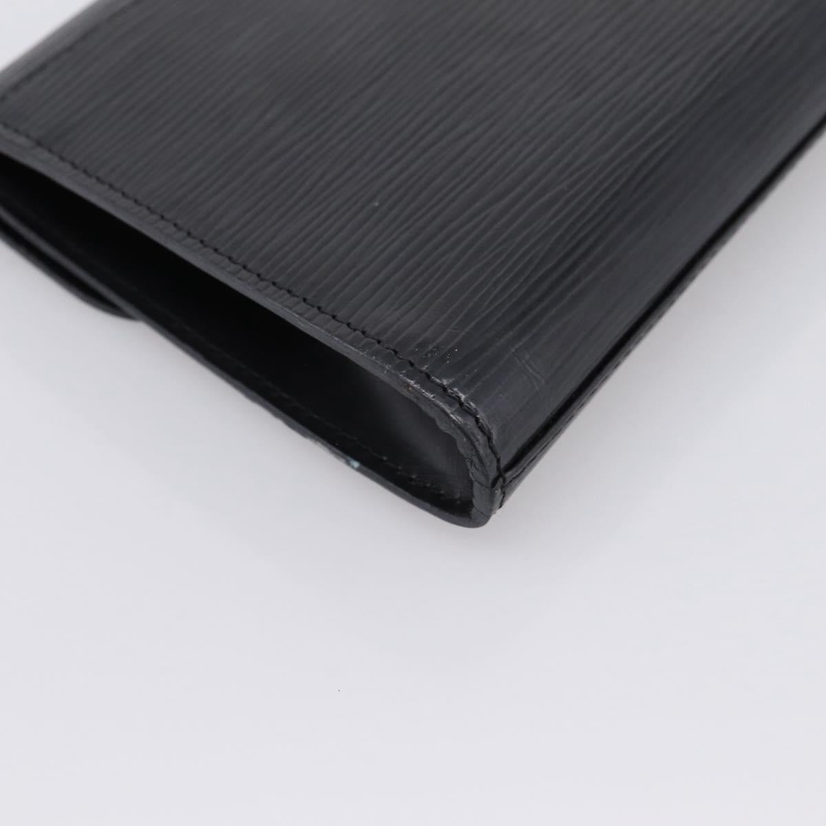 LOUIS VUITTON Epi Art Deco Clutch Bag Black M52632 LV Auth bs37127A