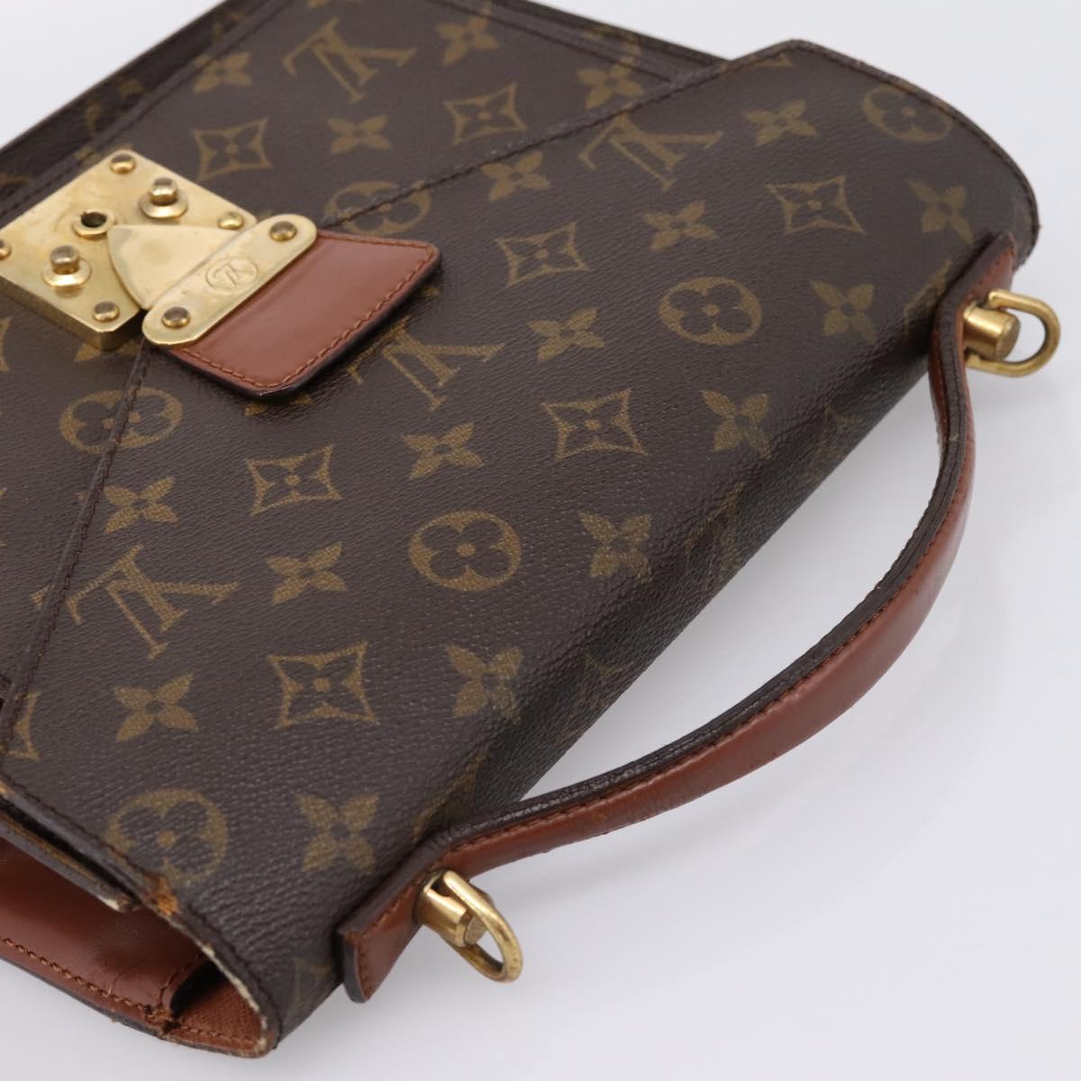 LOUIS VUITTON Monogram Monceau 26 Hand Bag M51187 LV Auth bs37130
