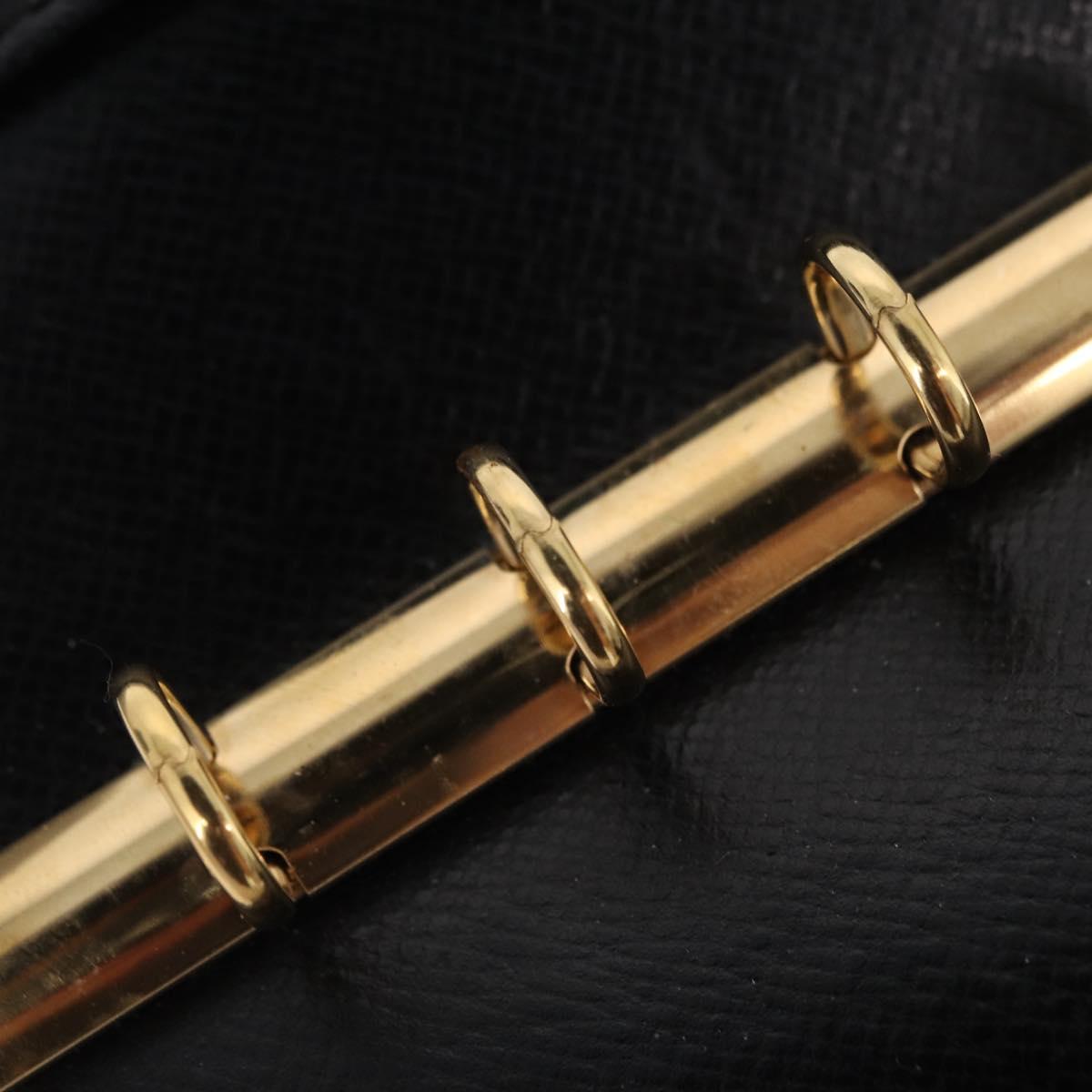 LOUIS VUITTON Epi Agenda PM Day Planner Cover Blue R20055 LV Auth bs37133