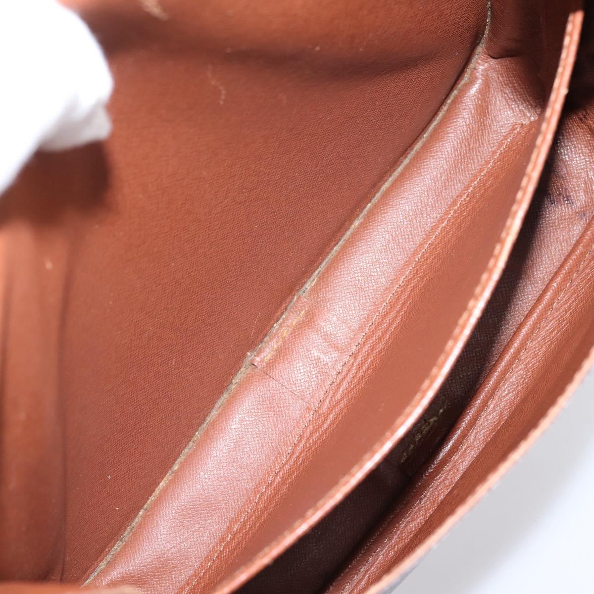 LOUIS VUITTON Monogram Cartouchiere GM Shoulder Bag M51252 LV Auth bs37135