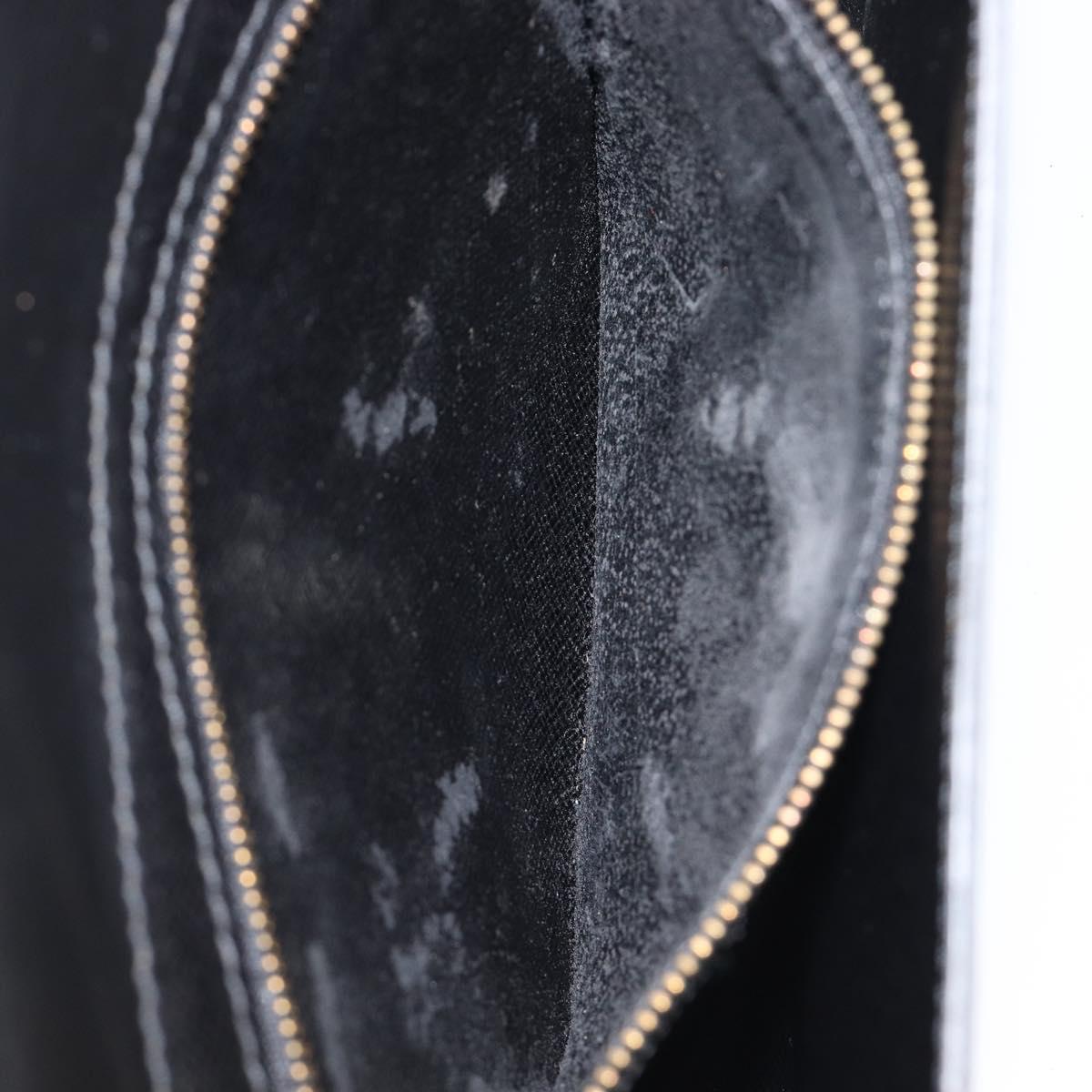 LOUIS VUITTON Epi Art Deco Clutch Bag Black M52632 LV Auth bs37136A