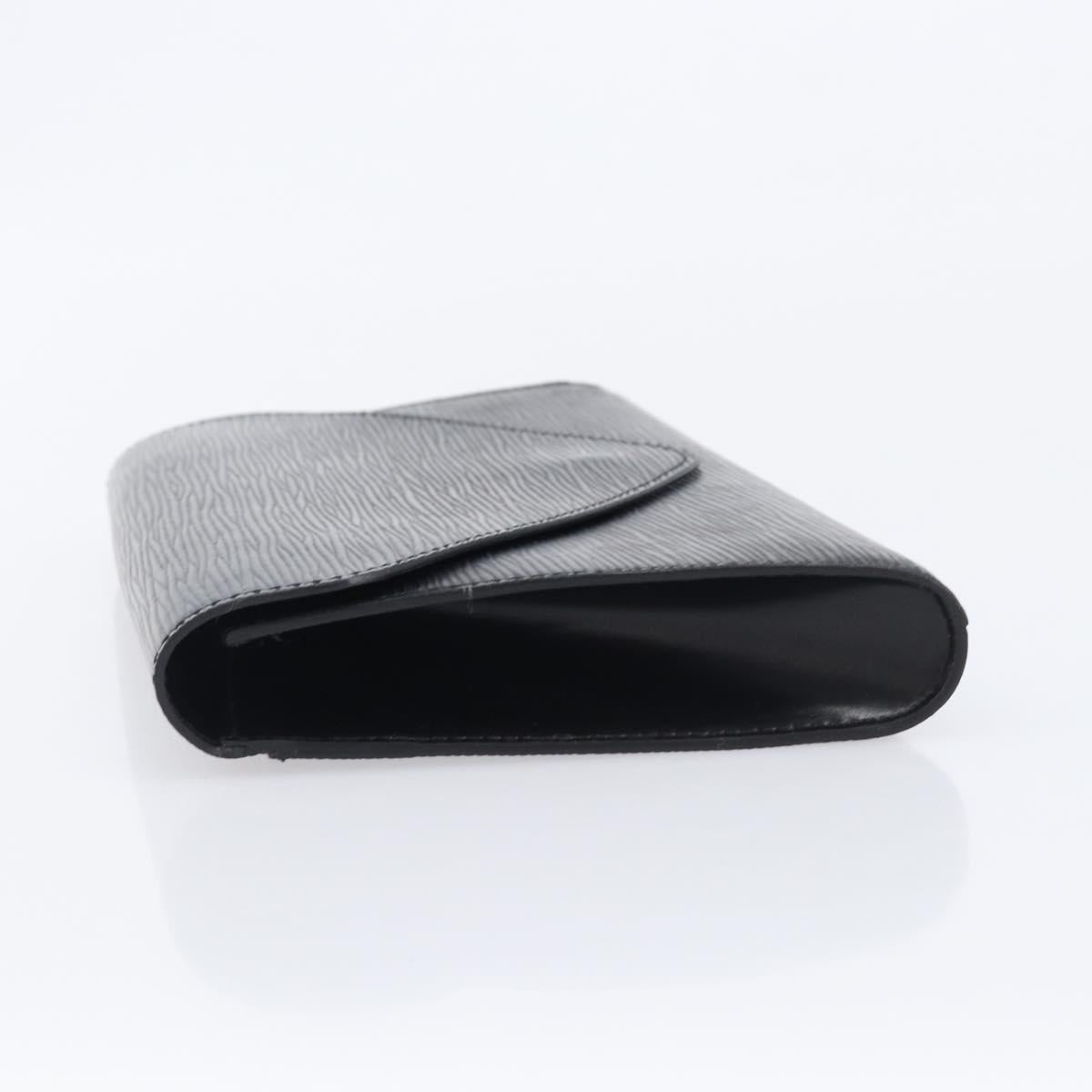 LOUIS VUITTON Epi Art Deco Clutch Bag Black M52632 LV Auth bs37136A