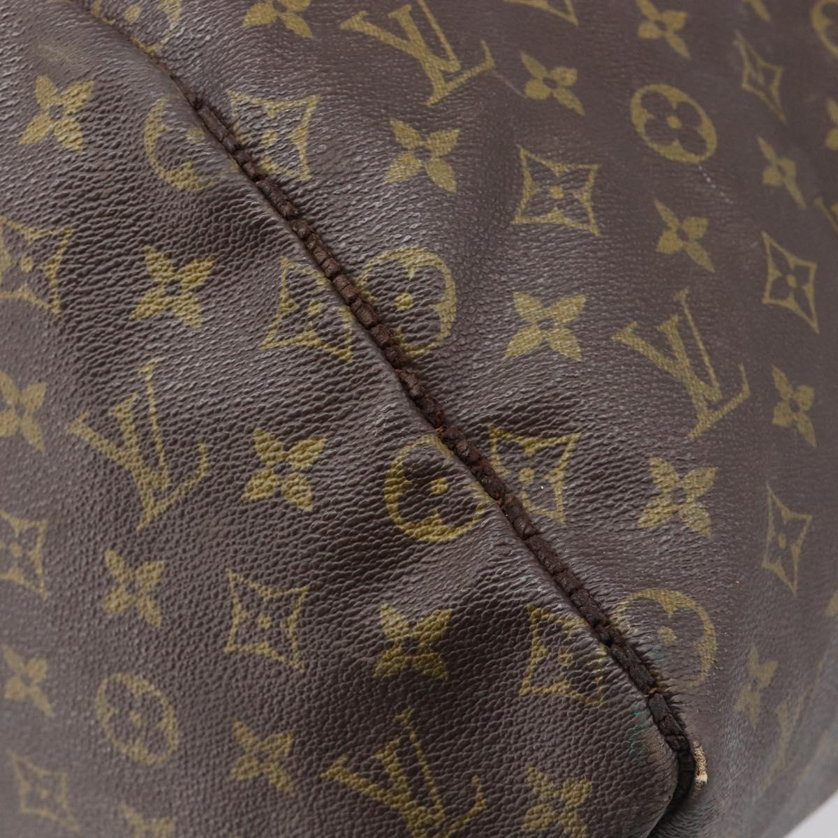 LOUIS VUITTON Monogram Keepall 55 Boston Bag M41424 LV Auth bs37138