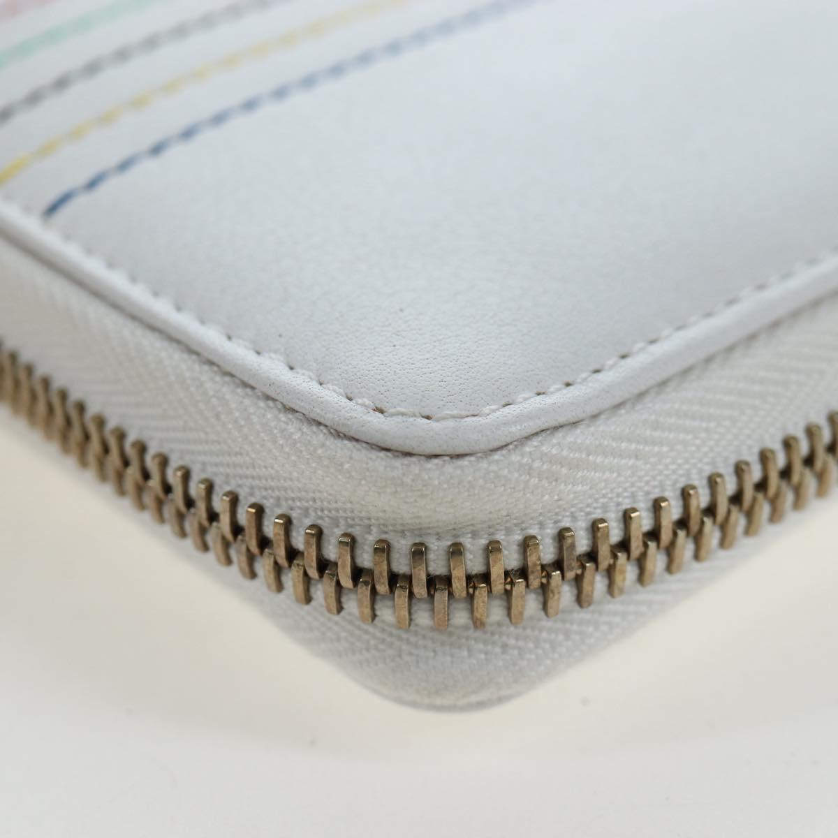 CELINE 2004 Athens Olympics Limited Edition Bifold Wallet Leather Auth bs37161V