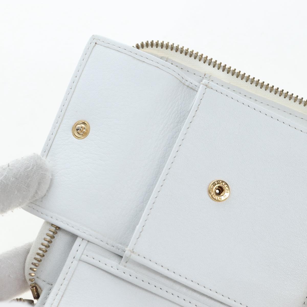 CELINE 2004 Athens Olympics Limited Edition Bifold Wallet Leather Auth bs37161V