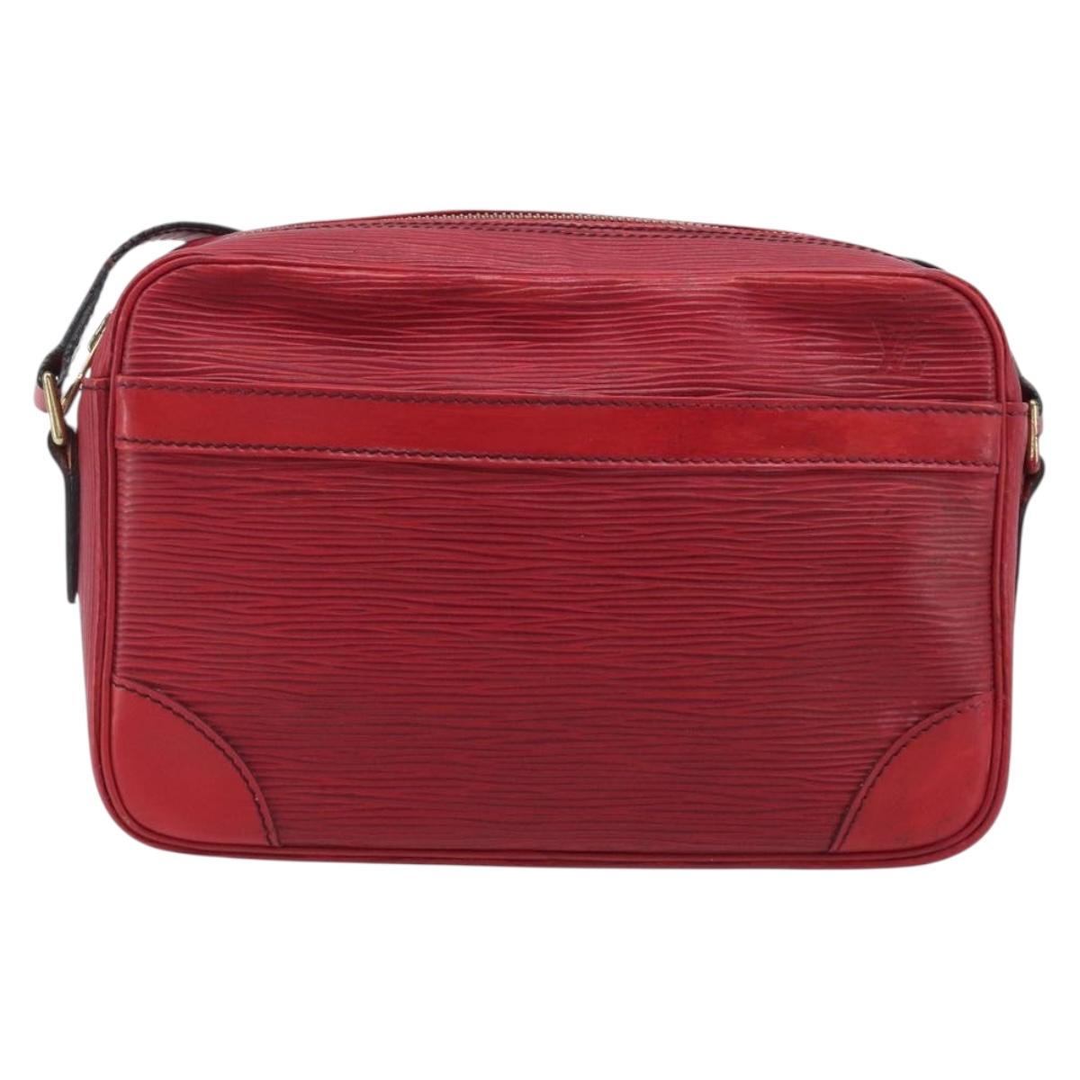 LOUIS VUITTON Epi Trocadero 23 Shoulder Bag Red M52307 LV Auth bs37167
