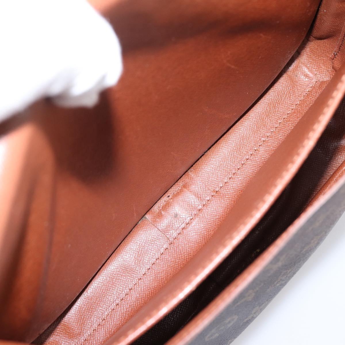 LOUIS VUITTON Monogram Cartouchiere GM Shoulder Bag M51252 LV Auth bs37170