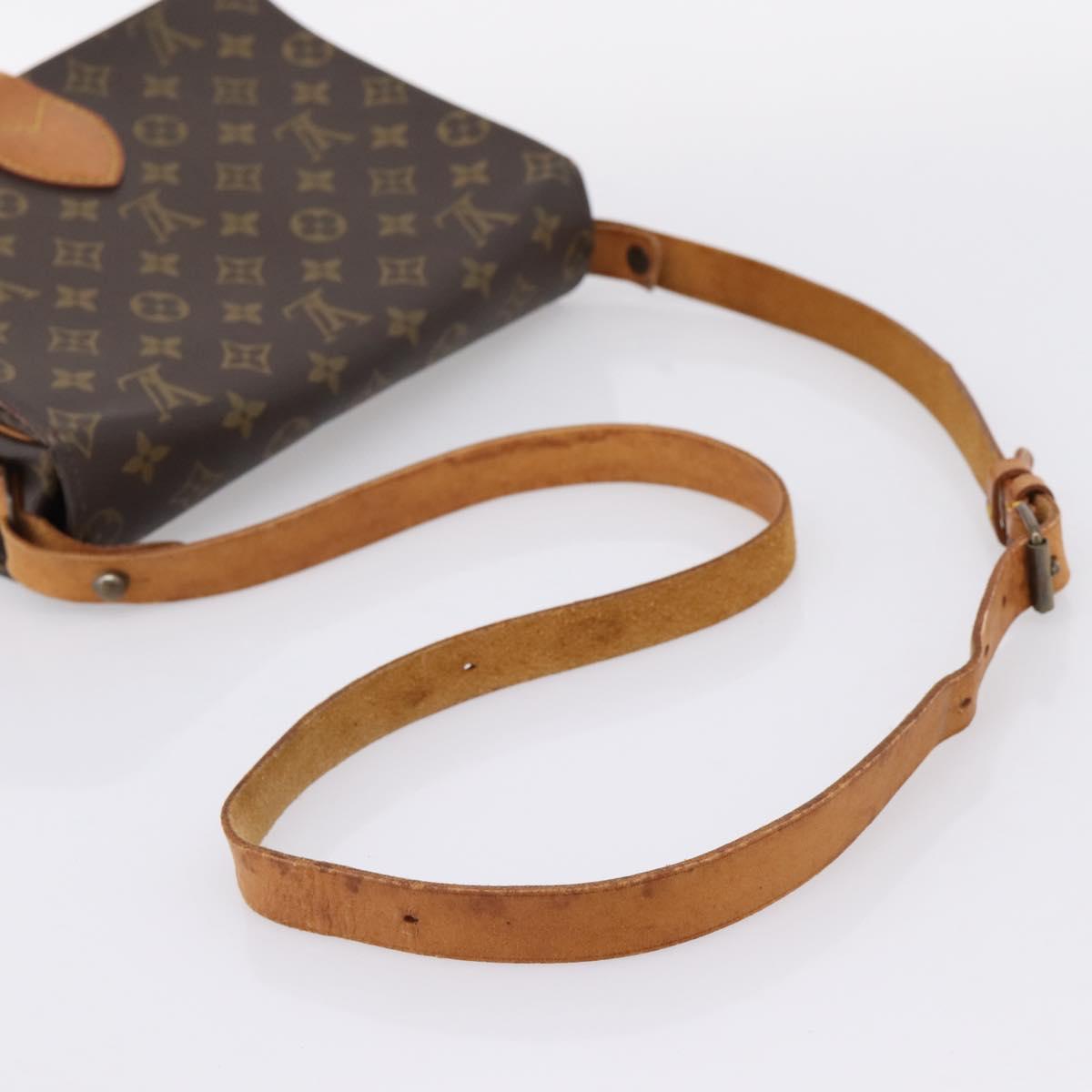 LOUIS VUITTON Monogram Cartouchiere GM Shoulder Bag M51252 LV Auth bs37170