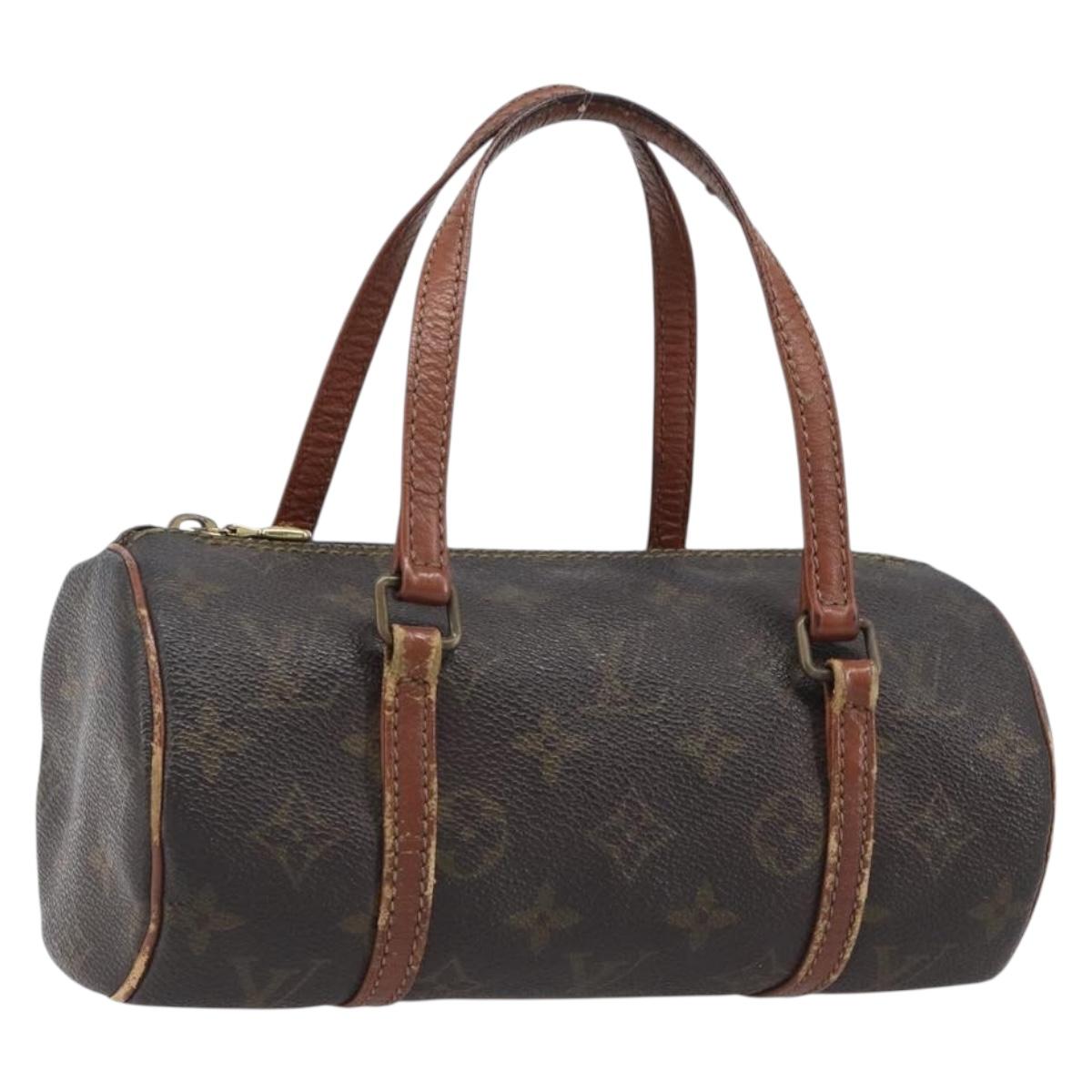 LOUIS VUITTON Monogram Papillon 22 Hand Bag M51367 LV Auth bs37184
