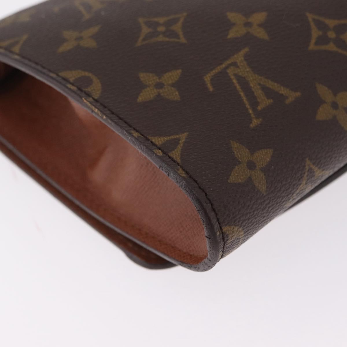 LOUIS VUITTON Monogram Bordeaux 24 Shoulder Bag M51798 LV Auth bs37185